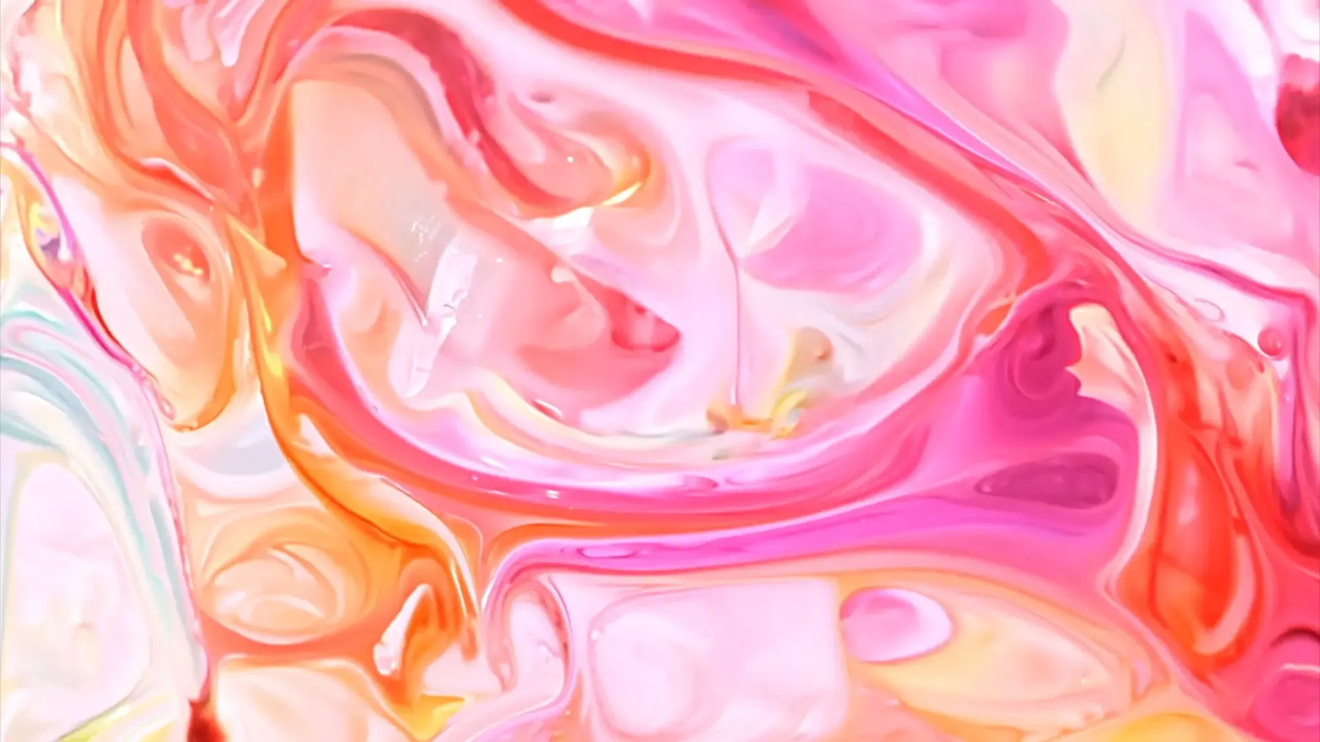 Colorful Fluid Paint Transition for Event and Marketing Videos